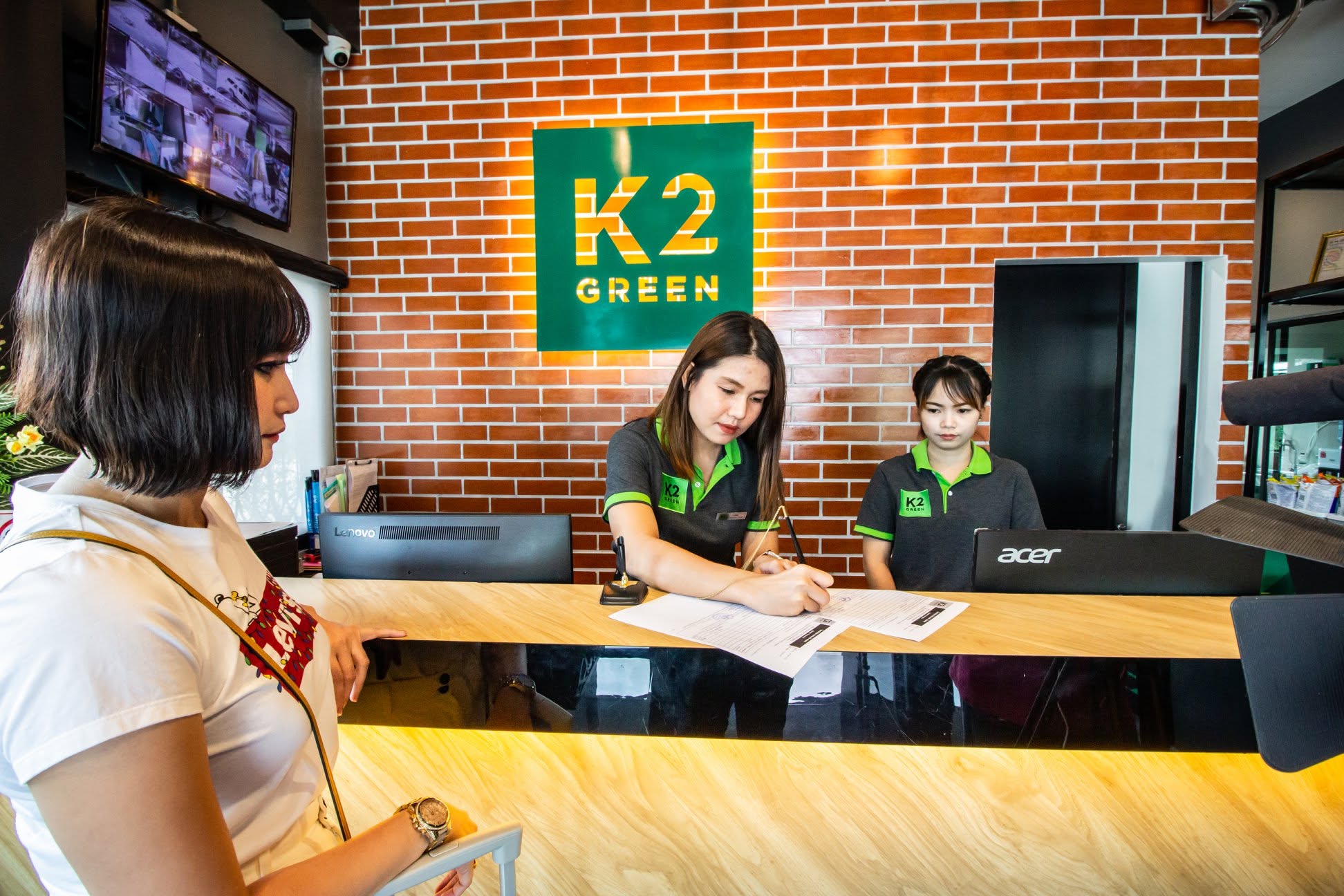 ห้องฟิตเนส K2Green Hotel สุพรรณบุรี